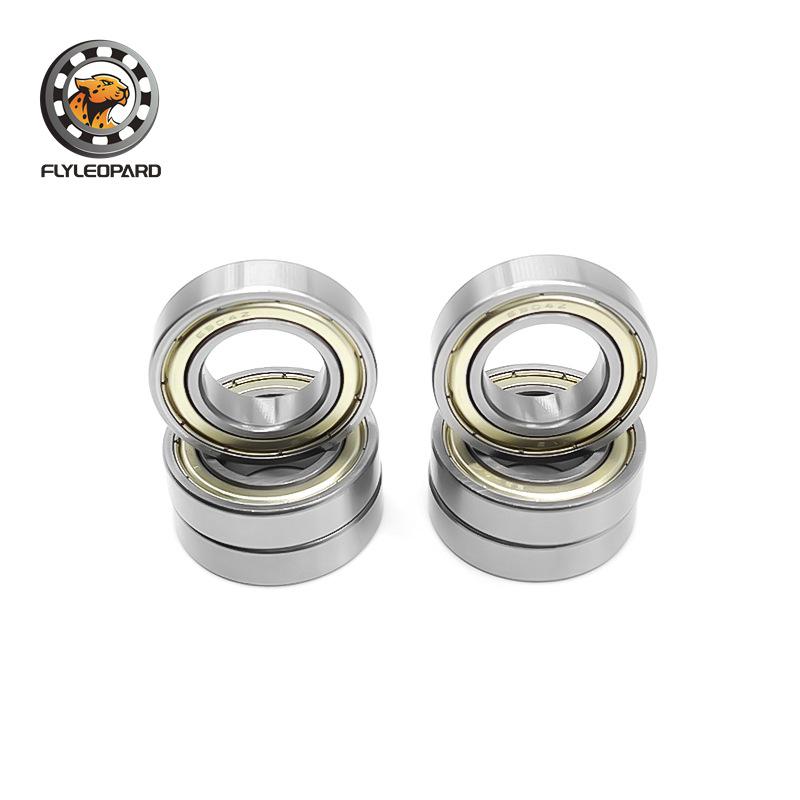 In-stock 6900 2RS Thin-walled Deep Groove Ball Bearing, 10x22x6, High-speed Motor Bearing with Blue Rubber Seal.