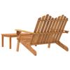 Vidaxl 2-Cz. Adirondack Garden Lounge Set, Acacia Wood