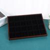 Walnut Jewelry Display Tray for Rings, Necklaces, and Bracelets