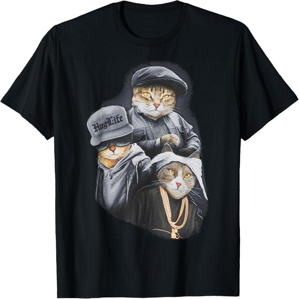 

Black Unisex Adult Classic Fit Modern Classic Cartoon Life T-Shirt XXXXXL чорний