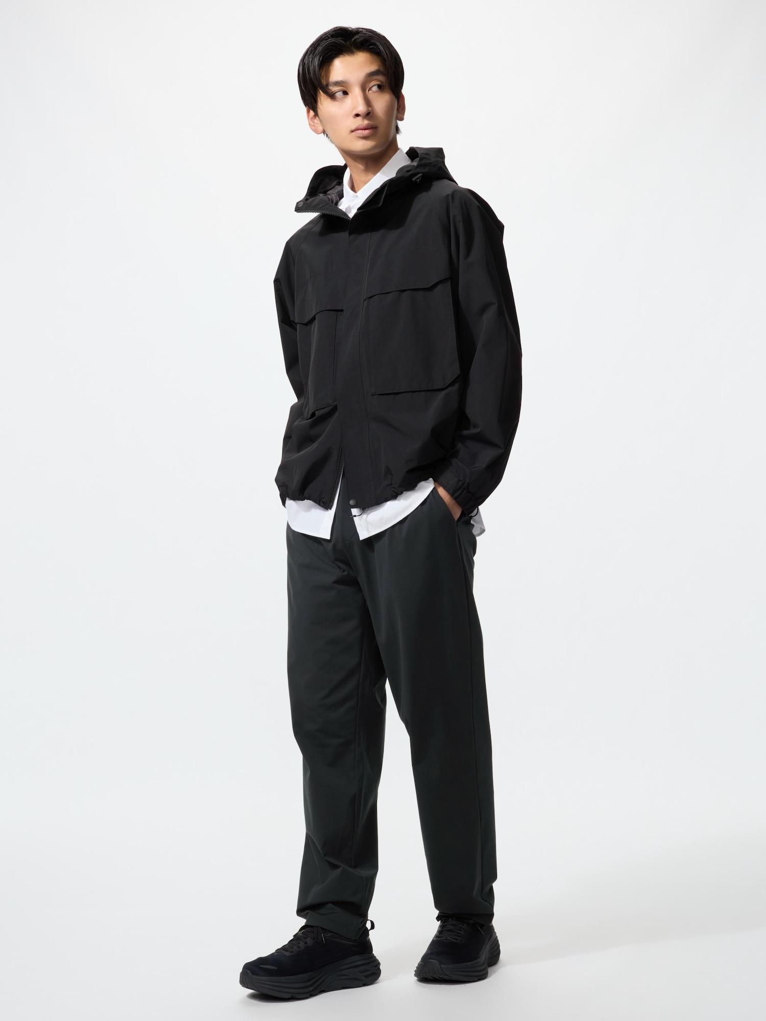 Uniqlo Япония Ультраэластичные Активные Зауженные Брюки Длинные 09 BLACK/XS