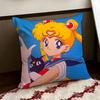 SSailor Anime MMoon Cushion Cover Reversible Soft Durable Pillow Cover Home  Car MultiScene Use for Daily Comfort