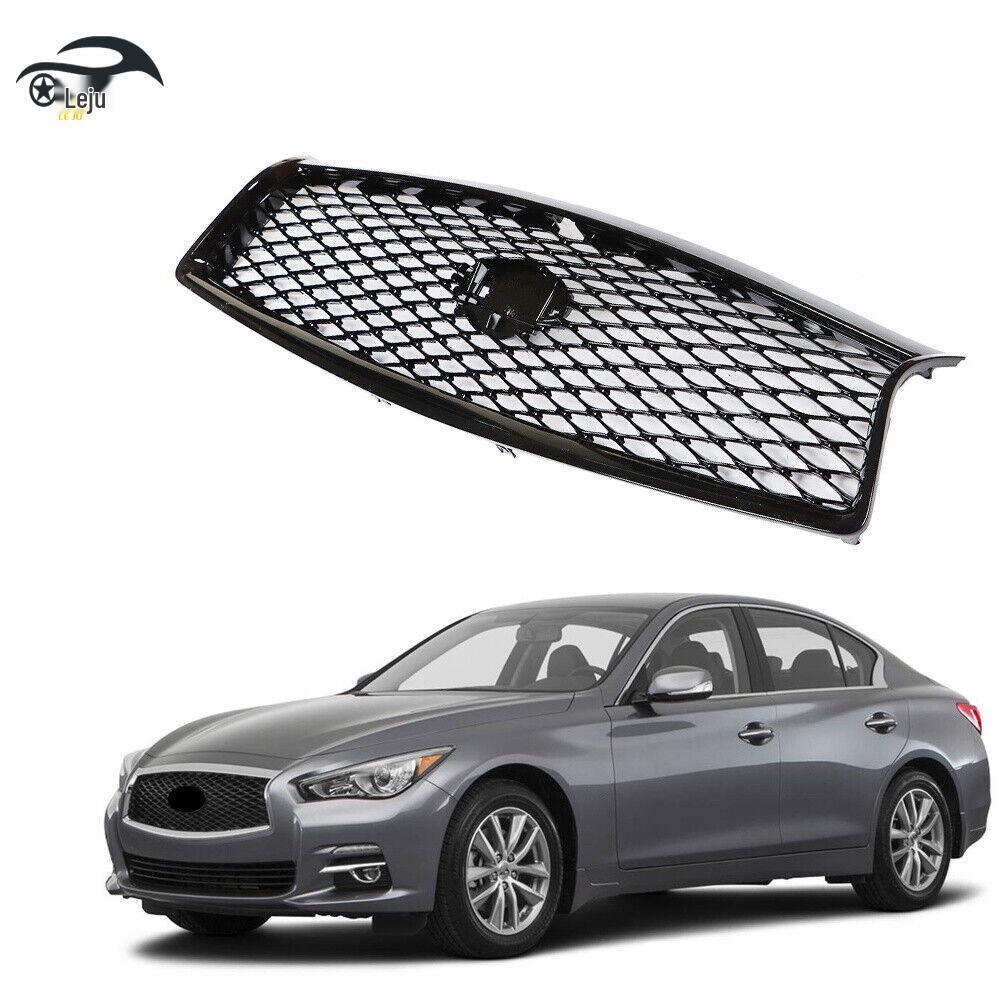 Infiniti Q50 Grille Frame Bright Black, Modified for Model Years 2014-2022