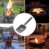Hollow Fireplace Shovel Fire Pit Tools heat-resistant and corrosion-resistant efficiently Clean Stainless Steel Coal Shovel