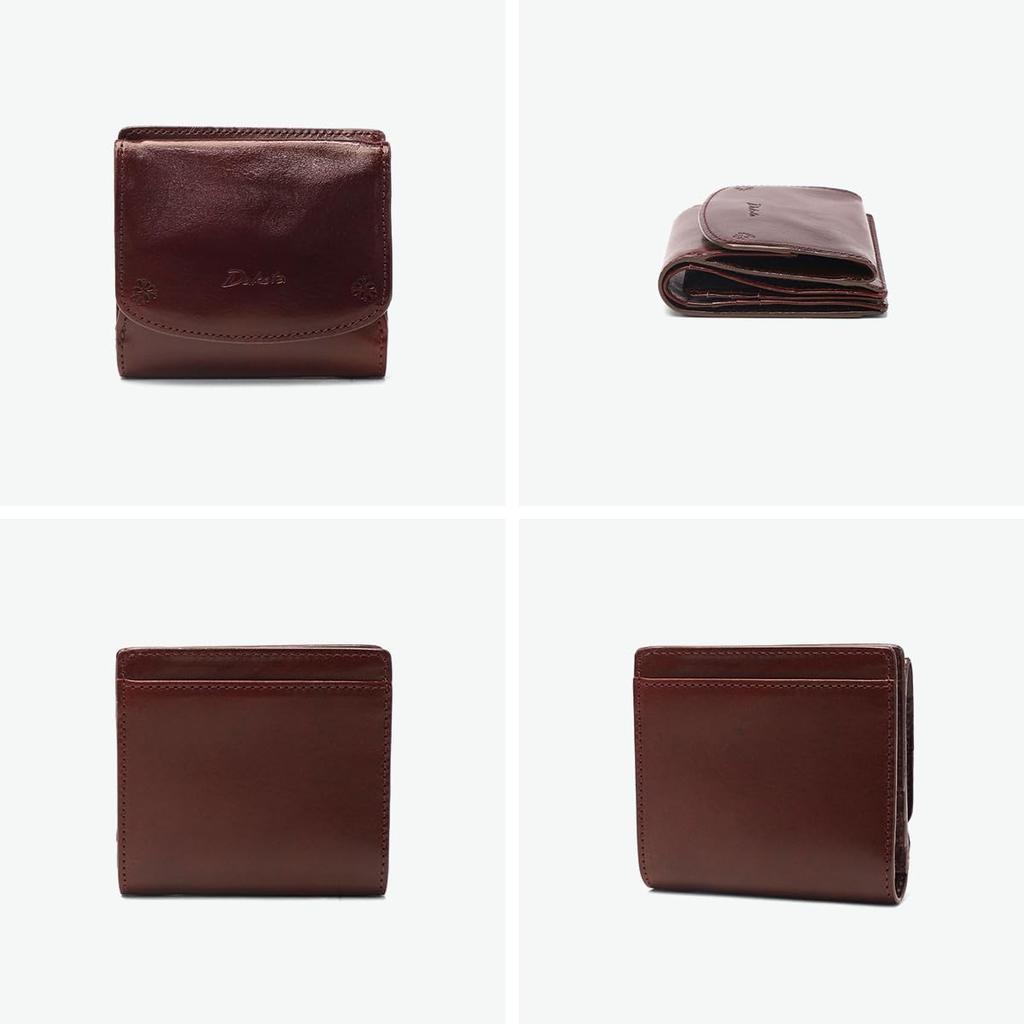 Dakota Bambina 2 Orange Four-Sided Wallet,