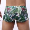 Zomer Herenondergoed Badpak Gedrukt Medium Taille Zijde Heren Boksbadpak Shorts Heren