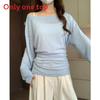 Womens Summer Long Sleeve T Shirt With Tie Waist And Sun Protection For Casual Wear