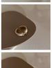 Women’s Stylish 'H' Initial Ring, Personalized Open Band, Fashionable & Adjustable, Ideal for Index Finger, Versatile & Trendy Design