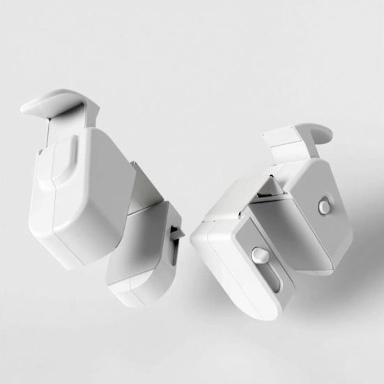 1/2 szt. Blokada Bezpieczeństwa dla Dzieci Zamykana na Zatrzask Blokada Drzwi Nie wymaga Narzędzi ani Klejów Łatwe Dwukierunkowe Odblokowanie Drzwi Wewnętrzne Blokada Bezpieczeństwa Zabezpieczająca przed Dziećmi