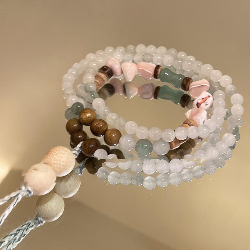 2024 Hot-Selling Women's Luxury Natural Stone Beaded Bracelet - Ethnic Chinese Style