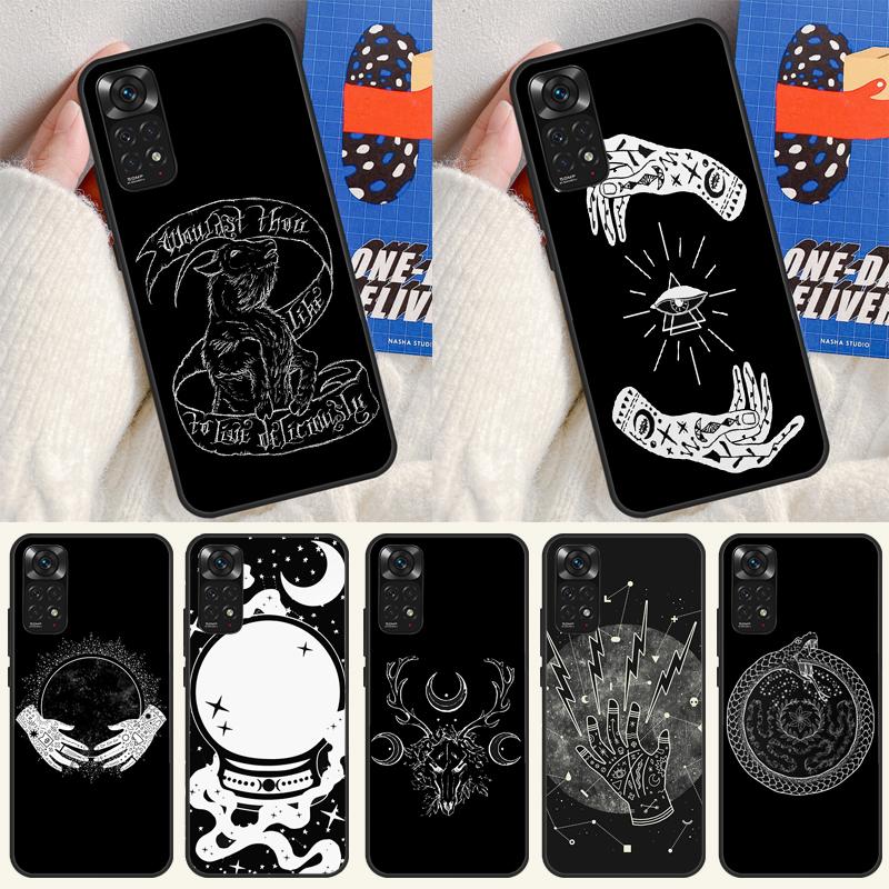 Witch Witchcraft Case For Xiaomi Redmi Note 14 13 12 9 10 11 Pro 10S 11S 12S Cover For Redmi 13C 10C 12C 14C