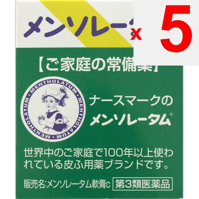 Rohto MENTHOLATUM Ointment C 35g Non-steroidal Indications: Cracks, chapped skin, chilblains, itching