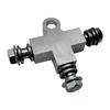 Hydraulic Brake Oil Line Tee M10 T Shape Brake Line Tee Car Brake Tee Beach Kart Brake Hose 3 Way Connector 10mm Hose Connector
