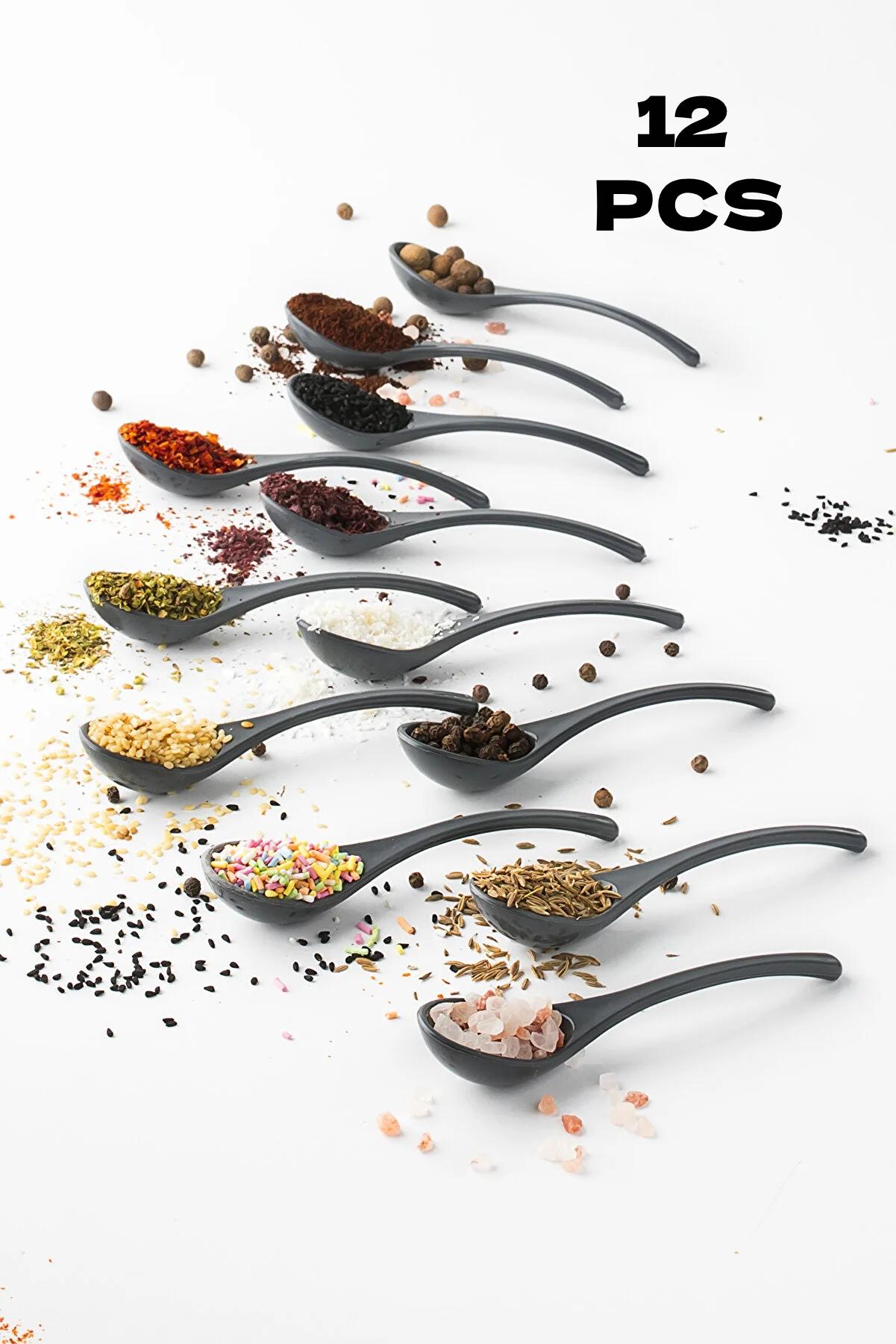 

12 ложек специй — сервировочная ложка для завтрака, меда, сахара, джема