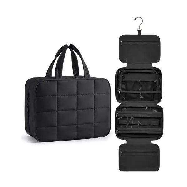 Large Capacity Cosmetic Bag 2026 M Black28x12x20CM