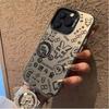 Electroplated Metal Buttons Make Money Every Day Apple 16 Mobile Phone Case iPhone15promax Colored Silver 1413 Matte 12