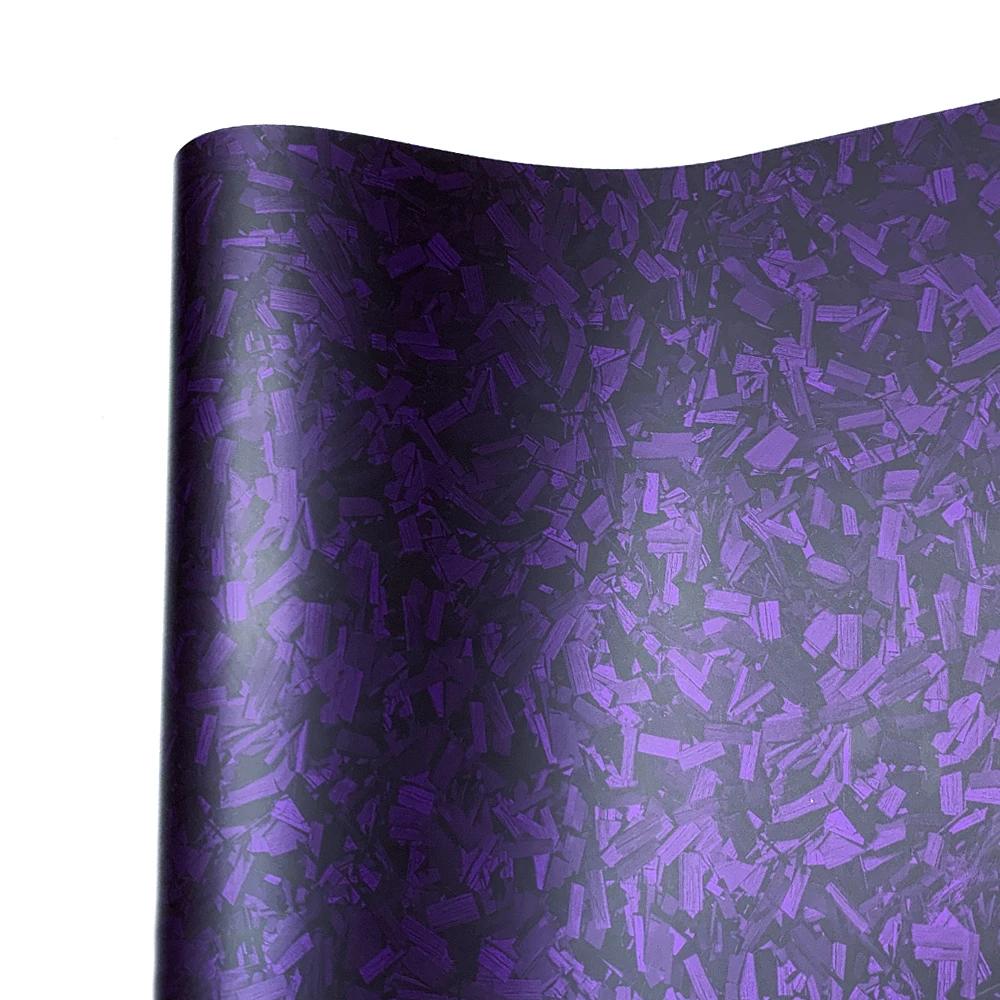PET Carbon Fiber Vinyl Wrap Matte Purple Car Stickers Waterproof Film Adhesive Vinyl Auto Tuning Film for Motorcycle Accessories 10cmx150cm