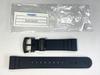 R03L026M0 SEIKO Prospex 20mm Silicone Band Black for Via SRPH13K1/ 4R36-10L0 (Ships Nekoposu)