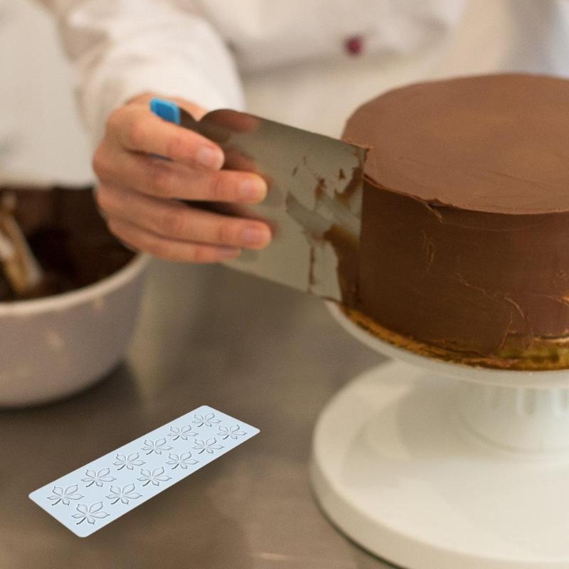 Silicone Chocolate Moulds Leaf Series Fondants Cake Molds Silicone Bakewares Sugar Lace Mats Baking Accessaries