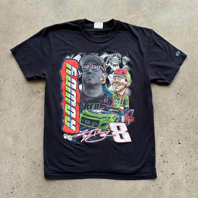 Kyle Rowdy Busch x Glory Days Apparel Icons Nascar Racing T-Shirt New S