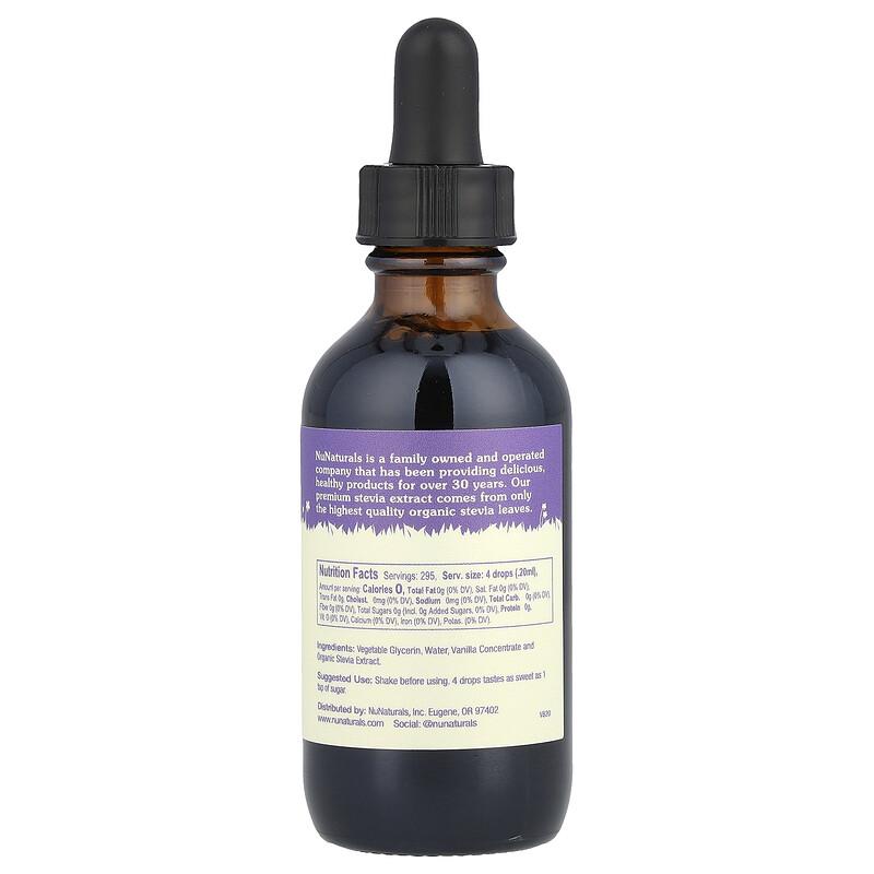Stevia, Alcohol Free, Vanilla, 2 Fl Oz (59 Ml)