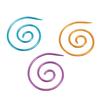 3pcs Spiral Cable Knitting Needle DIY Rustproof Metal Cable Needle Shawl Pin Practical Round Spiral Needle for Sweaters