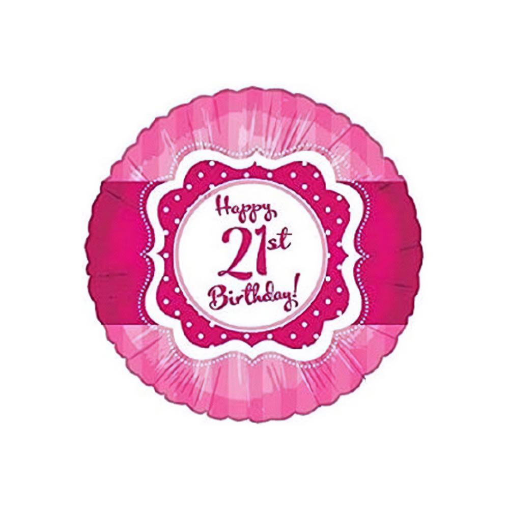 Creative Party 21st Birthday Foil Balloon