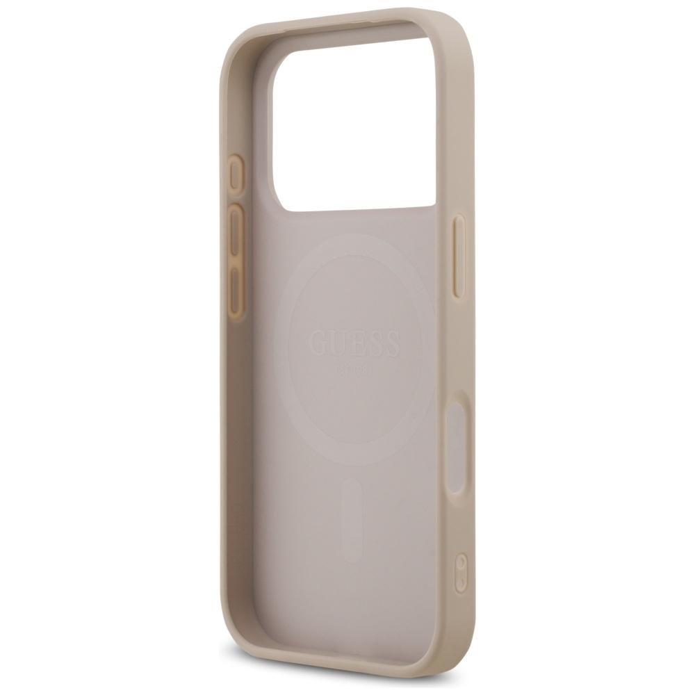 Guess 4G Printed Stripes MagSafe Case for iPhone 17 Pro Pink