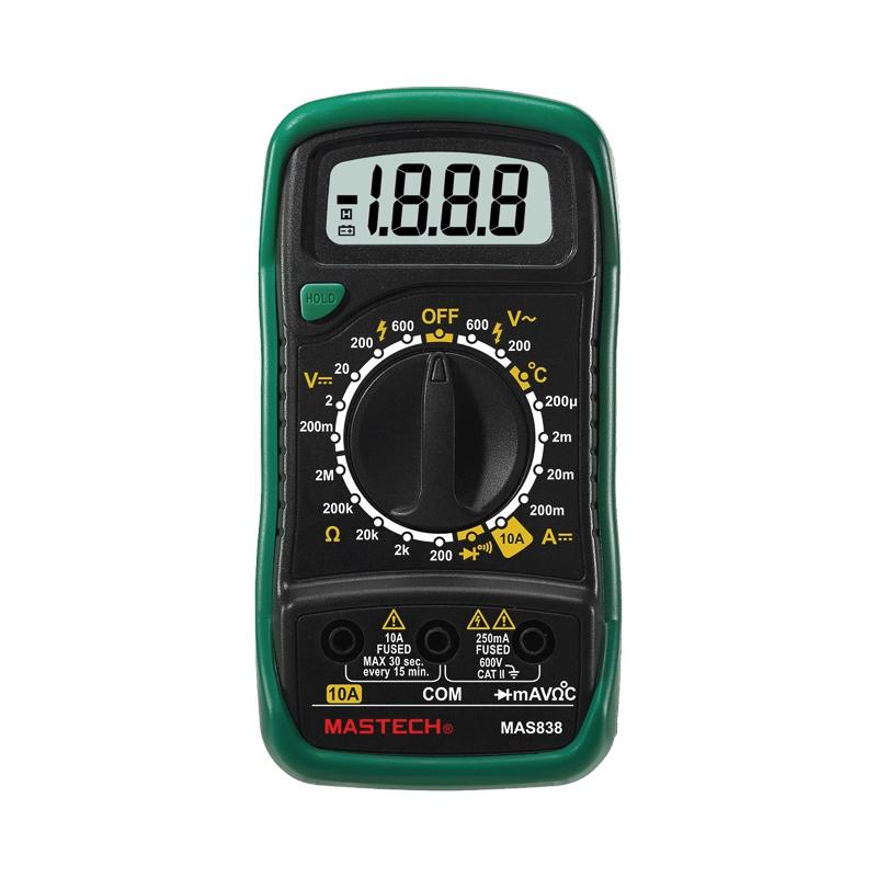 

Мультиметр Mastech Portable Mas838 13-2008