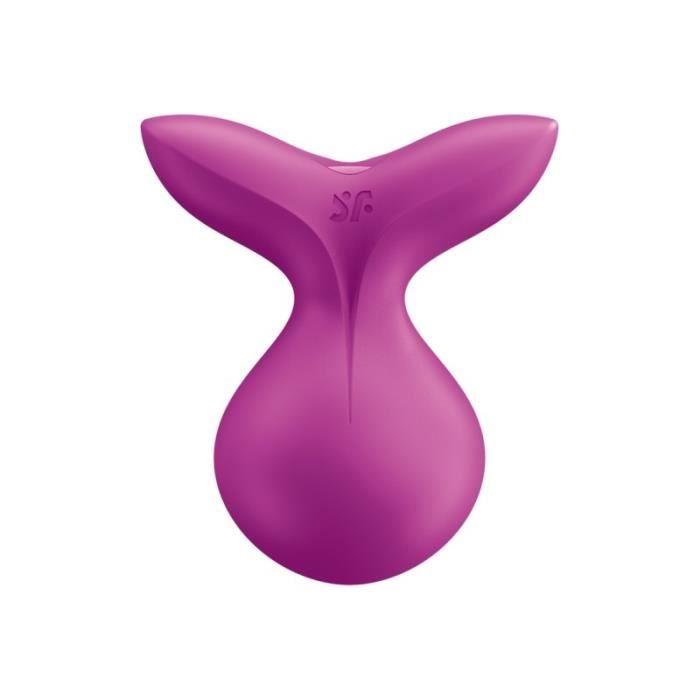 Stimulateur Viva la vulva 3 bordeaux - Satisfyer