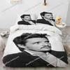 3D Print Jose Pedro Balmaceda Pascal Bedding Set Duvet Cover Bed Set Quilt Cover Pillowcase Comforter King Queen Size Boys Adult