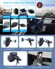 15W Car Wireless Charger Qi Smart Phone Charging Holder For Fold Screen Big Pad