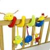 Plush Baby Bed Stroller Bell Toys Stretchable Spiral Hanging Baby Toy Bed Wrapped Toys  0-12 Months