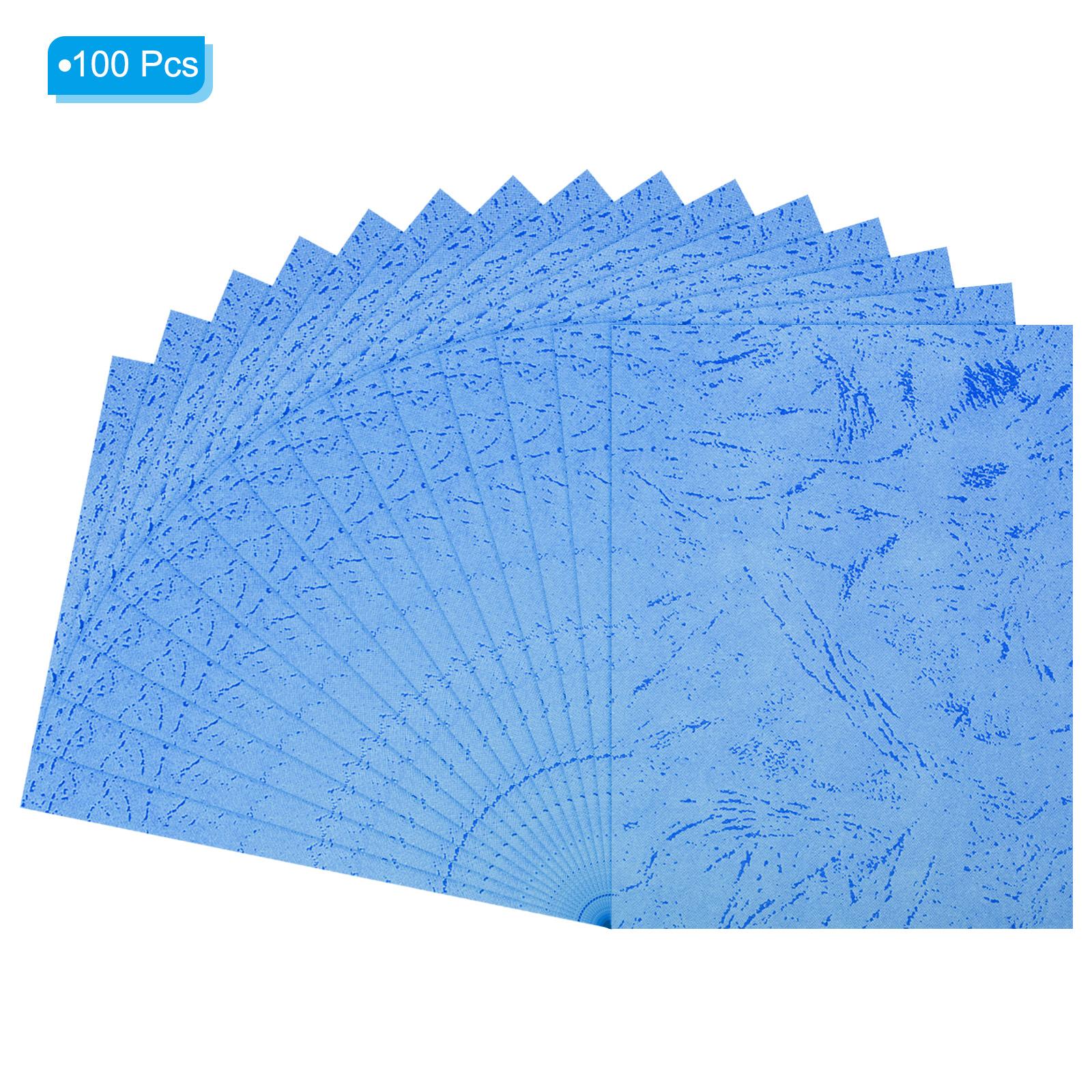 

12Mil Paper Binding Presentation Cover for A4 and Letter Size Paper 100Pcs 180gsm Textured Bookbinding Paper for Business Report небесно-голубой