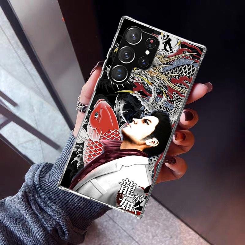 Yakuza 0 Game Phone Case For Samsung Galaxy S23 S24 S25 Edge S26 Ultra S22 + S21 Plus S20 FE Cover Silicone Print Shell Galaxy S