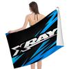 X-XRAY-Y Racing Car Bath Towel Microfiber Soft Water Absorbing Breathable For Girl Kids Decorative Cartoon Beach Towel