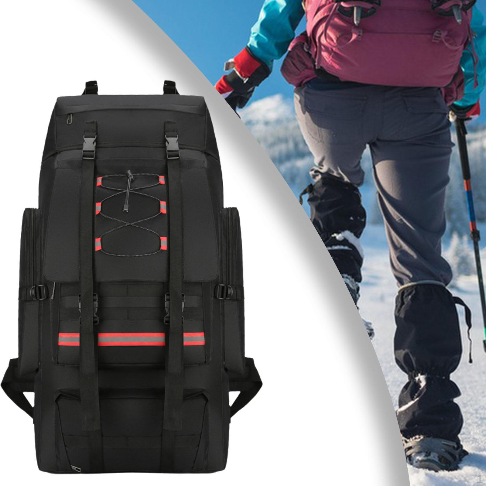 

Рюкзак для походов, рюкзак объемом 130 л для мужчин и женщин, очень большая вместимость, многоцелевой, для путешествий и путешествий