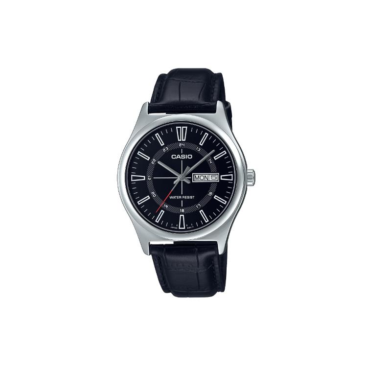 CASIO Men Standard Series Black Watch MTP-V006L-1C MTP-V006L-1C Black Dial