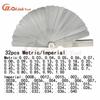 32 Blades Metric Thickness Gage Set Tappet Valve Feeler Gauge Gauges/METRIC Measuring Tool High Quality