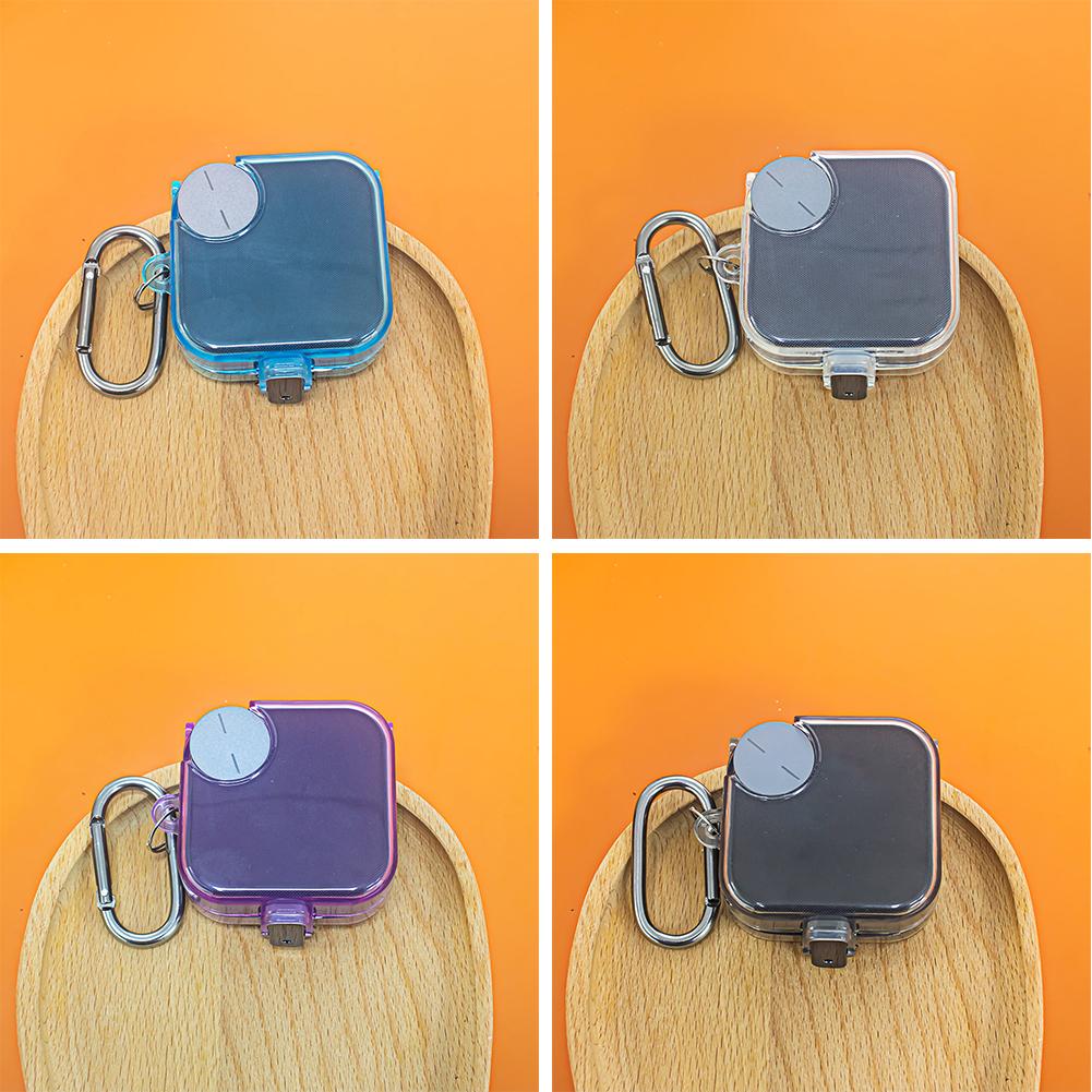 Transparent TPU Case Cover for Buds Pro 2, Wireless Bluetooth Headphone Cover with Lock & Hook, Solves Headphone Case Scratches