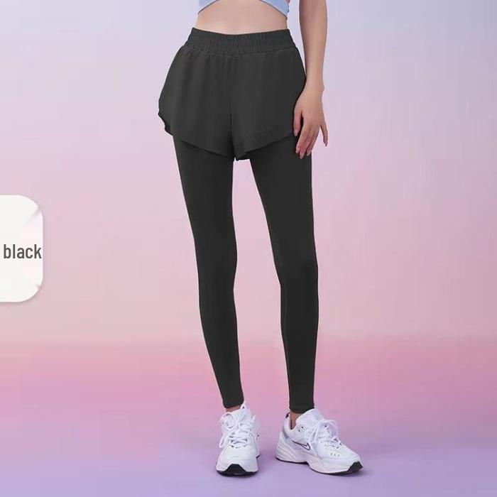 

High-Waist Nude Feel Yoga Leggings with Pocket for Women M