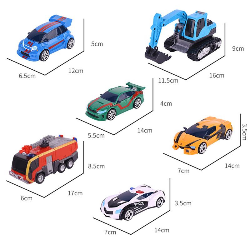 6 IN 1 Enhanced Edition Magma Tobot Transformation Robot to Car Toys Korea Cartoon Brothers Anime Deformation Car Toy