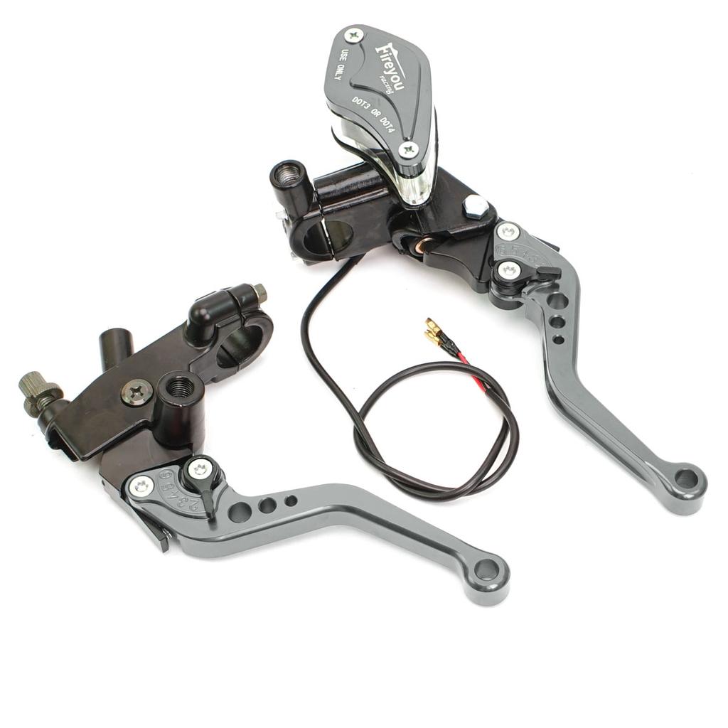 22mm Motorcycle Brake Clutch Pump Master Cylinder Handles Lever Handlebar Hydraulic Clutch Accessories For ATV Electric Moto