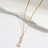 Minimalist Fashion Water Drop Pendant Necklace Woman Wedding Jewellery