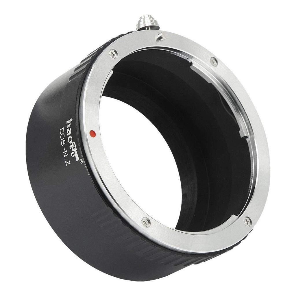 Haoge Manual Lens Mount Adapter for Canon EOS EF EFS Lenses To Nikon Z Mount Cameras Like Z7 EF-S Z6,