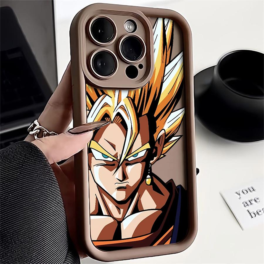 Anime Gokus Dragon Ball Soft Cover Phone Case for iPhone 14 Pro 15 Plus 11 12 Mini 13 Pro MAX 16e 14 11 16 Plus XS XR