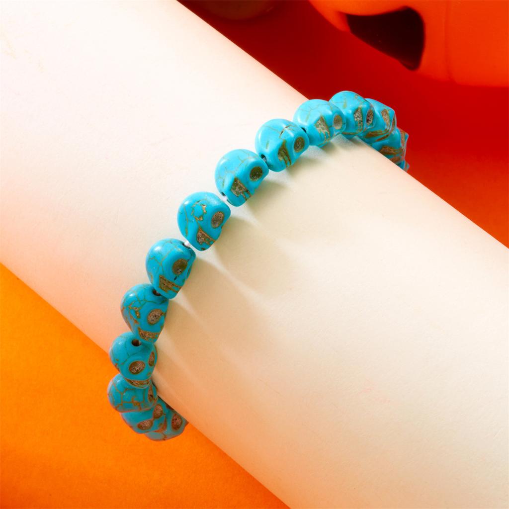 Bead 60pcs Mixed Color Turquoise  Head Loose Spacer Bead Charm for Crafting, Jewelry Making Accessory Color 8x10mm