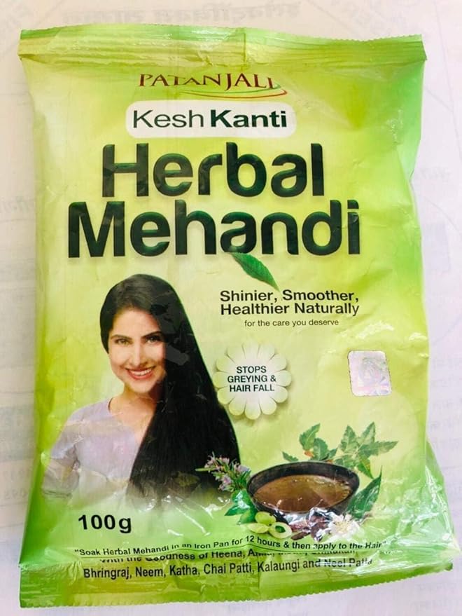 Patanjali Kesh Kanti Herbal Mehandi, 100g 100 GM