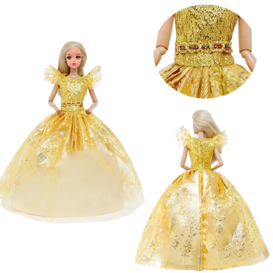 Puppen Hochzeitskleider Abendkleider Set Für 11,5 Zoll/30 cm Puppen Handgefertigt Wunderschönes Mode Partykleid Spielzeug Prinzessin Puppenkleidung