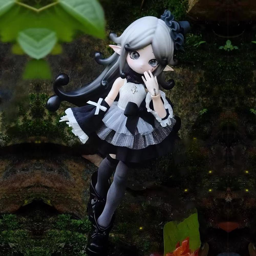 Authentic in Stock Mushroom Fungus 1/12 BJD Blind Box Movable Joint Doll Anime Figure Collectible Toy Ornaments Boy Girl Gifts